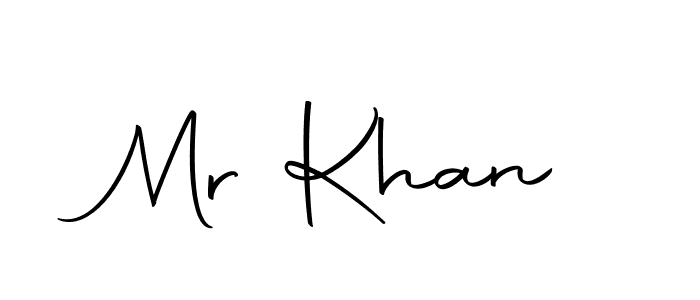 Make a beautiful signature design for name Mr Khan. With this signature (Autography-DOLnW) style, you can create a handwritten signature for free. Mr Khan signature style 10 images and pictures png