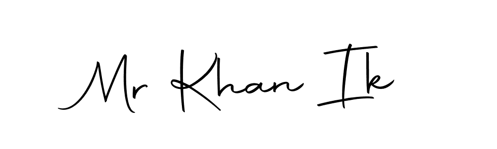You should practise on your own different ways (Autography-DOLnW) to write your name (Mr Khan Ik) in signature. don't let someone else do it for you. Mr Khan Ik signature style 10 images and pictures png