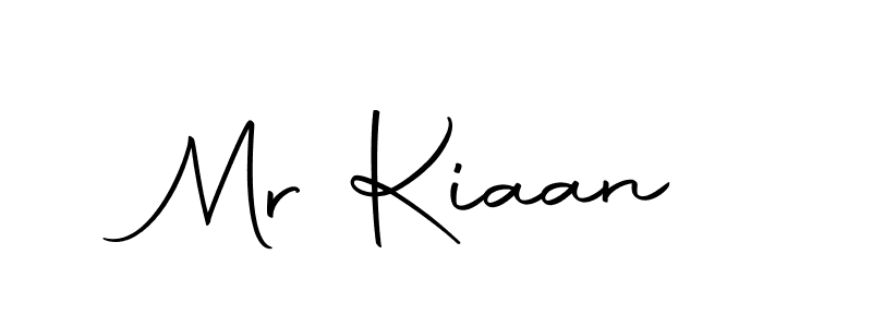 Use a signature maker to create a handwritten signature online. With this signature software, you can design (Autography-DOLnW) your own signature for name Mr Kiaan. Mr Kiaan signature style 10 images and pictures png