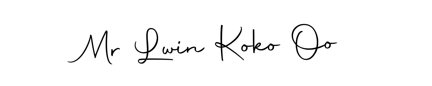 Mr Lwin Koko Oo stylish signature style. Best Handwritten Sign (Autography-DOLnW) for my name. Handwritten Signature Collection Ideas for my name Mr Lwin Koko Oo. Mr Lwin Koko Oo signature style 10 images and pictures png