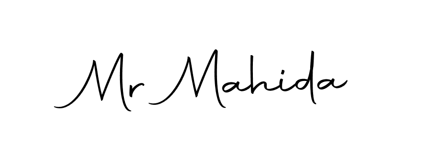 Use a signature maker to create a handwritten signature online. With this signature software, you can design (Autography-DOLnW) your own signature for name Mr Mahida. Mr Mahida signature style 10 images and pictures png