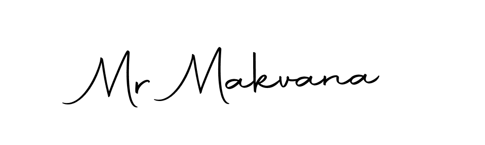 Use a signature maker to create a handwritten signature online. With this signature software, you can design (Autography-DOLnW) your own signature for name Mr Makvana. Mr Makvana signature style 10 images and pictures png