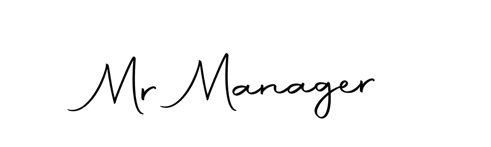 Design your own signature with our free online signature maker. With this signature software, you can create a handwritten (Autography-DOLnW) signature for name Mr Manager. Mr Manager signature style 10 images and pictures png