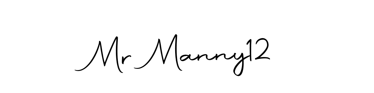 Use a signature maker to create a handwritten signature online. With this signature software, you can design (Autography-DOLnW) your own signature for name Mr Manny  12. Mr Manny  12 signature style 10 images and pictures png