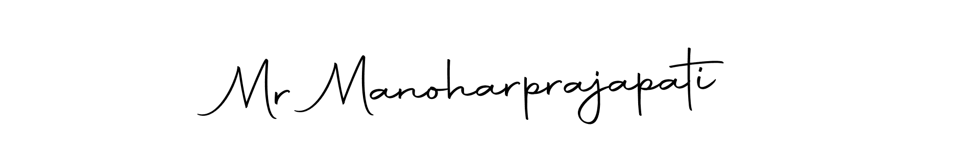 Make a beautiful signature design for name Mr Manoharprajapati. With this signature (Autography-DOLnW) style, you can create a handwritten signature for free. Mr Manoharprajapati signature style 10 images and pictures png