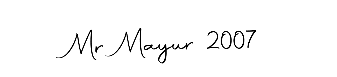 Make a beautiful signature design for name Mr Mayur 2007. Use this online signature maker to create a handwritten signature for free. Mr Mayur 2007 signature style 10 images and pictures png