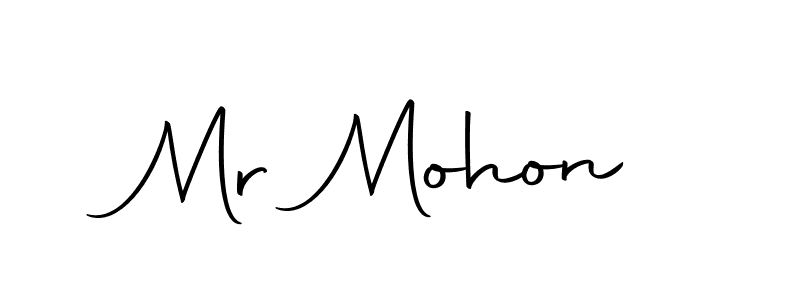 The best way (Autography-DOLnW) to make a short signature is to pick only two or three words in your name. The name Mr Mohon include a total of six letters. For converting this name. Mr Mohon signature style 10 images and pictures png