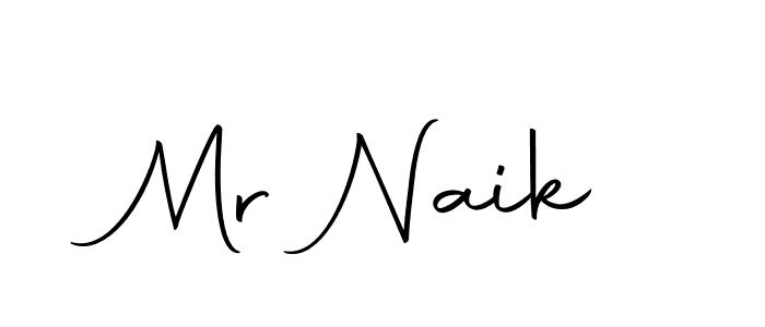 Make a beautiful signature design for name Mr Naik. With this signature (Autography-DOLnW) style, you can create a handwritten signature for free. Mr Naik signature style 10 images and pictures png