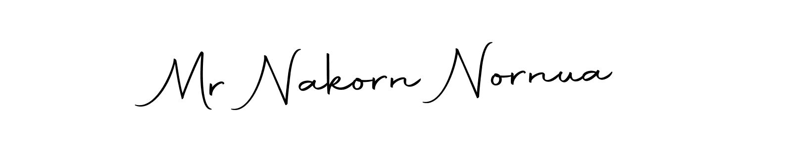 How to make Mr Nakorn Nornua signature? Autography-DOLnW is a professional autograph style. Create handwritten signature for Mr Nakorn Nornua name. Mr Nakorn Nornua signature style 10 images and pictures png