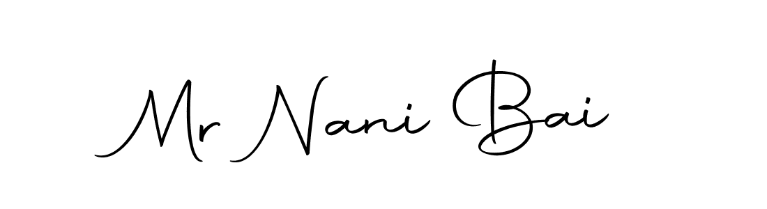 This is the best signature style for the Mr Nani Bai name. Also you like these signature font (Autography-DOLnW). Mix name signature. Mr Nani Bai signature style 10 images and pictures png