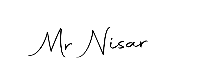 Make a beautiful signature design for name Mr Nisar. Use this online signature maker to create a handwritten signature for free. Mr Nisar signature style 10 images and pictures png