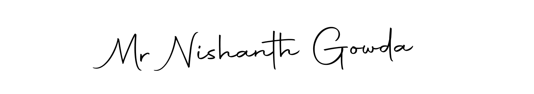 Similarly Autography-DOLnW is the best handwritten signature design. Signature creator online .You can use it as an online autograph creator for name Mr Nishanth Gowda. Mr Nishanth Gowda signature style 10 images and pictures png