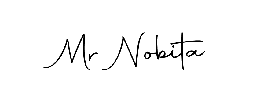 Make a beautiful signature design for name Mr Nobita. With this signature (Autography-DOLnW) style, you can create a handwritten signature for free. Mr Nobita signature style 10 images and pictures png