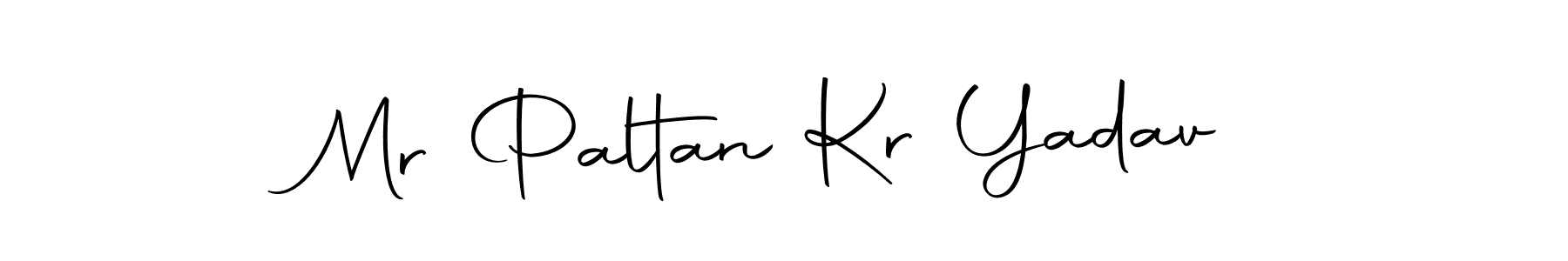 Make a beautiful signature design for name Mr Paltan Kr Yadav. With this signature (Autography-DOLnW) style, you can create a handwritten signature for free. Mr Paltan Kr Yadav signature style 10 images and pictures png