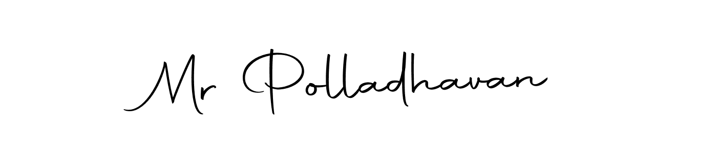 Also we have Mr Polladhavan name is the best signature style. Create professional handwritten signature collection using Autography-DOLnW autograph style. Mr Polladhavan signature style 10 images and pictures png