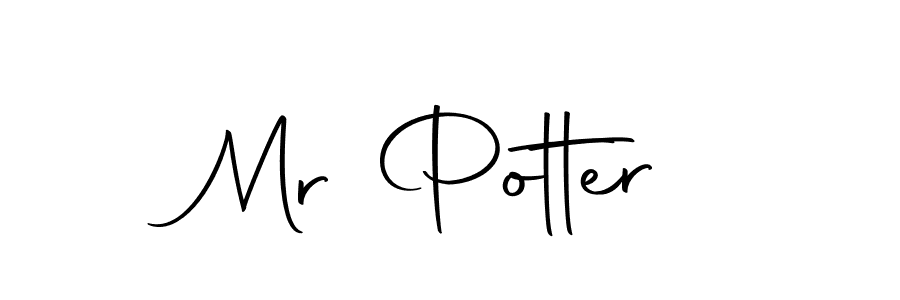 Use a signature maker to create a handwritten signature online. With this signature software, you can design (Autography-DOLnW) your own signature for name Mr Potter. Mr Potter signature style 10 images and pictures png