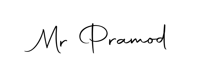 Make a beautiful signature design for name Mr Pramod. With this signature (Autography-DOLnW) style, you can create a handwritten signature for free. Mr Pramod signature style 10 images and pictures png