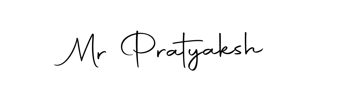 How to make Mr Pratyaksh name signature. Use Autography-DOLnW style for creating short signs online. This is the latest handwritten sign. Mr Pratyaksh signature style 10 images and pictures png