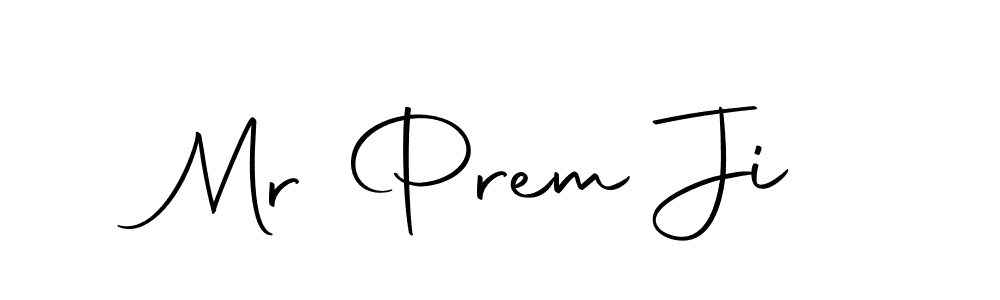 Create a beautiful signature design for name Mr Prem Ji. With this signature (Autography-DOLnW) fonts, you can make a handwritten signature for free. Mr Prem Ji signature style 10 images and pictures png