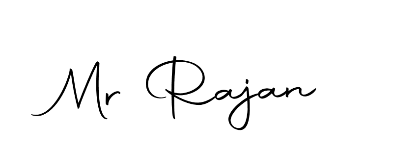 How to make Mr Rajan name signature. Use Autography-DOLnW style for creating short signs online. This is the latest handwritten sign. Mr Rajan signature style 10 images and pictures png