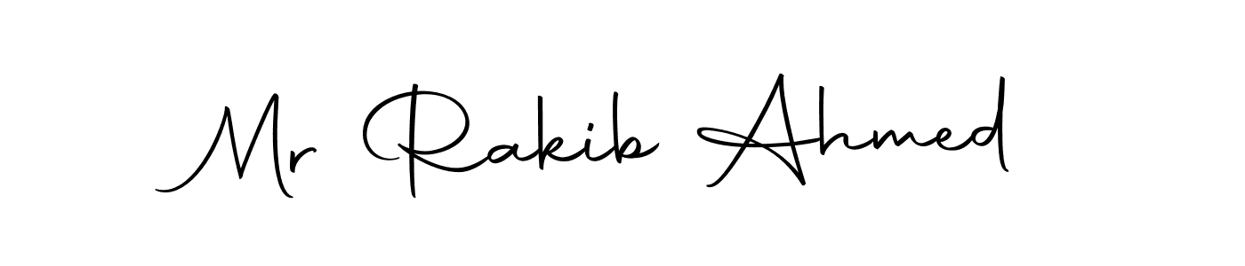 Create a beautiful signature design for name Mr Rakib Ahmed. With this signature (Autography-DOLnW) fonts, you can make a handwritten signature for free. Mr Rakib Ahmed signature style 10 images and pictures png