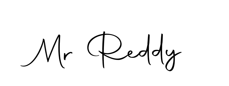 Use a signature maker to create a handwritten signature online. With this signature software, you can design (Autography-DOLnW) your own signature for name Mr Reddy. Mr Reddy signature style 10 images and pictures png