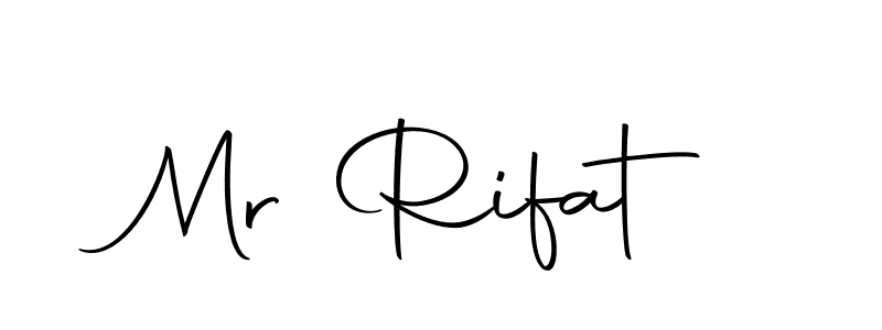 Mr Rifat stylish signature style. Best Handwritten Sign (Autography-DOLnW) for my name. Handwritten Signature Collection Ideas for my name Mr Rifat. Mr Rifat signature style 10 images and pictures png