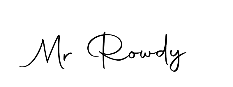 Here are the top 10 professional signature styles for the name Mr Rowdy. These are the best autograph styles you can use for your name. Mr Rowdy signature style 10 images and pictures png