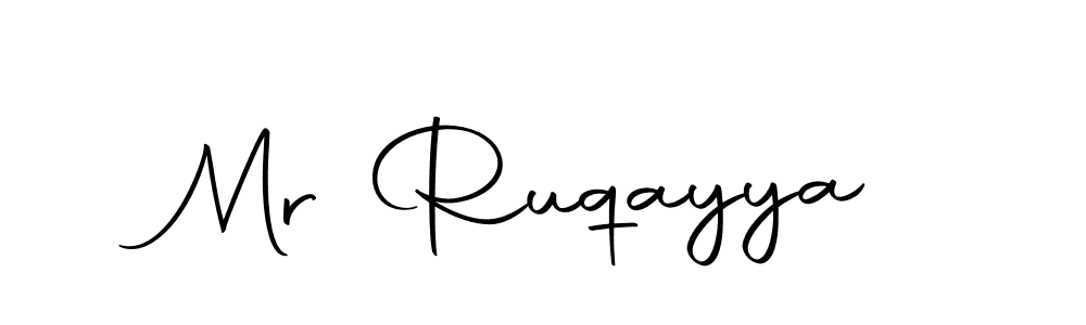 Make a short Mr Ruqayya signature style. Manage your documents anywhere anytime using Autography-DOLnW. Create and add eSignatures, submit forms, share and send files easily. Mr Ruqayya signature style 10 images and pictures png