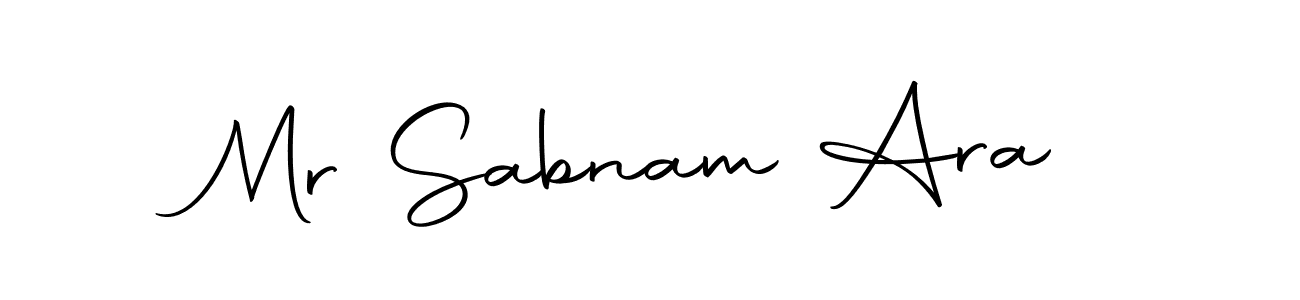 This is the best signature style for the Mr Sabnam Ara name. Also you like these signature font (Autography-DOLnW). Mix name signature. Mr Sabnam Ara signature style 10 images and pictures png