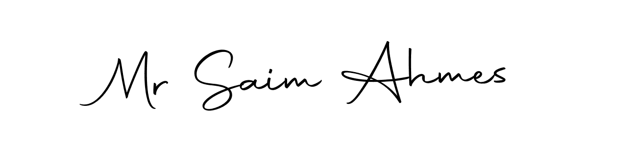 See photos of Mr Saim Ahmes official signature by Spectra . Check more albums & portfolios. Read reviews & check more about Autography-DOLnW font. Mr Saim Ahmes signature style 10 images and pictures png