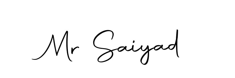 Make a short Mr Saiyad signature style. Manage your documents anywhere anytime using Autography-DOLnW. Create and add eSignatures, submit forms, share and send files easily. Mr Saiyad signature style 10 images and pictures png