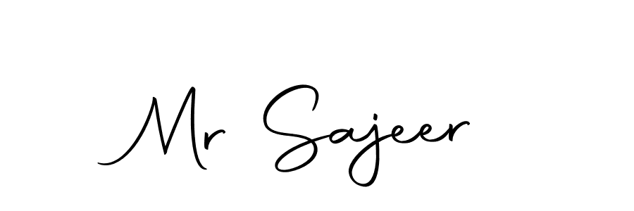 Also we have Mr Sajeer name is the best signature style. Create professional handwritten signature collection using Autography-DOLnW autograph style. Mr Sajeer signature style 10 images and pictures png