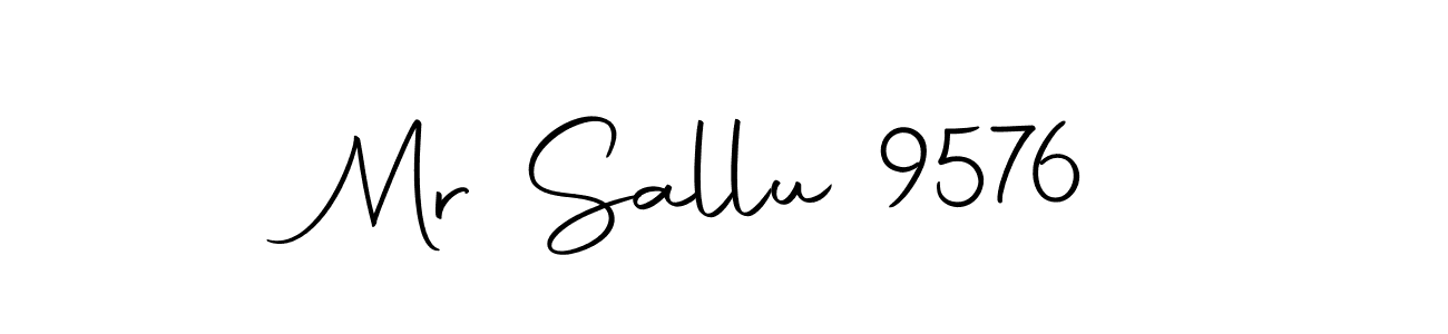 Make a beautiful signature design for name Mr Sallu 9576. Use this online signature maker to create a handwritten signature for free. Mr Sallu 9576 signature style 10 images and pictures png