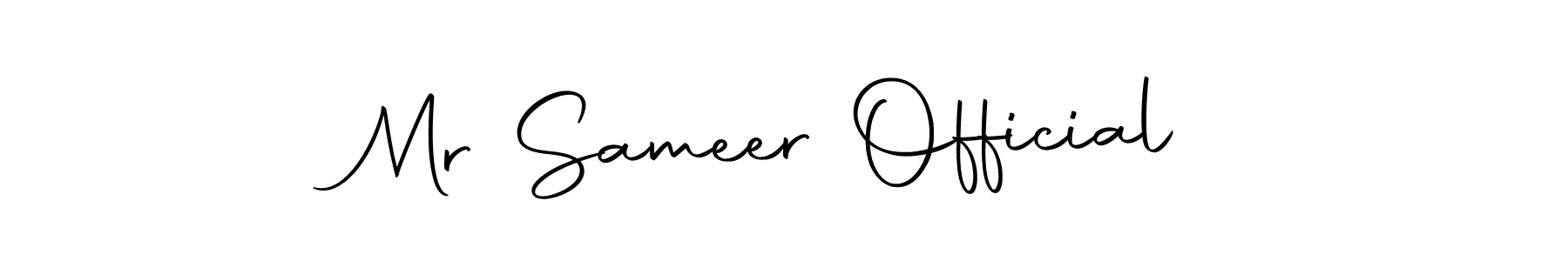 The best way (Autography-DOLnW) to make a short signature is to pick only two or three words in your name. The name Mr Sameer Official include a total of six letters. For converting this name. Mr Sameer Official signature style 10 images and pictures png