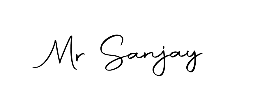 You should practise on your own different ways (Autography-DOLnW) to write your name (Mr Sanjay) in signature. don't let someone else do it for you. Mr Sanjay signature style 10 images and pictures png
