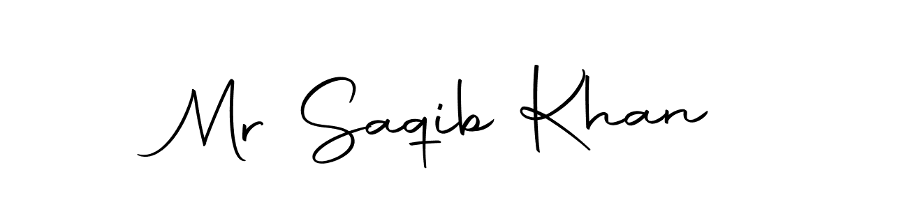 Create a beautiful signature design for name Mr Saqib Khan. With this signature (Autography-DOLnW) fonts, you can make a handwritten signature for free. Mr Saqib Khan signature style 10 images and pictures png