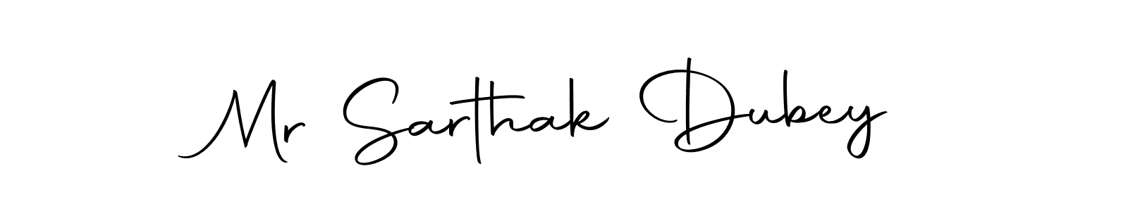 Make a short Mr Sarthak Dubey signature style. Manage your documents anywhere anytime using Autography-DOLnW. Create and add eSignatures, submit forms, share and send files easily. Mr Sarthak Dubey signature style 10 images and pictures png
