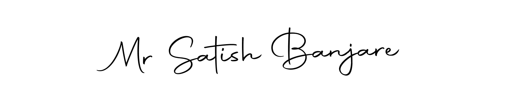 Mr Satish Banjare stylish signature style. Best Handwritten Sign (Autography-DOLnW) for my name. Handwritten Signature Collection Ideas for my name Mr Satish Banjare. Mr Satish Banjare signature style 10 images and pictures png