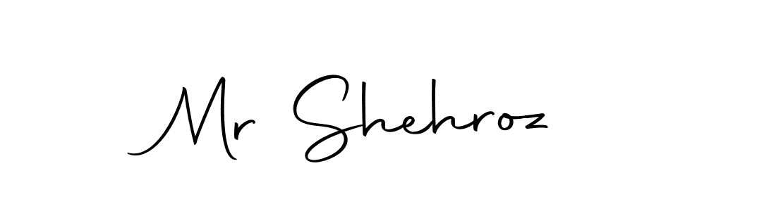 Design your own signature with our free online signature maker. With this signature software, you can create a handwritten (Autography-DOLnW) signature for name Mr Shehroz . Mr Shehroz  signature style 10 images and pictures png