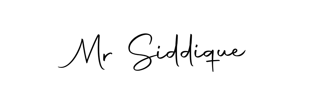 Make a short Mr Siddique signature style. Manage your documents anywhere anytime using Autography-DOLnW. Create and add eSignatures, submit forms, share and send files easily. Mr Siddique signature style 10 images and pictures png