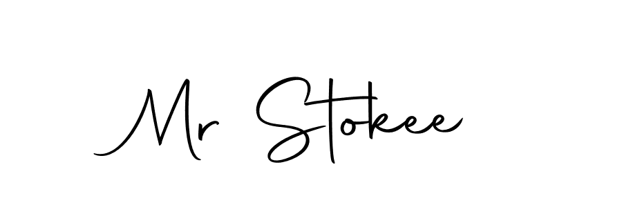 Make a beautiful signature design for name Mr Stokee. With this signature (Autography-DOLnW) style, you can create a handwritten signature for free. Mr Stokee signature style 10 images and pictures png