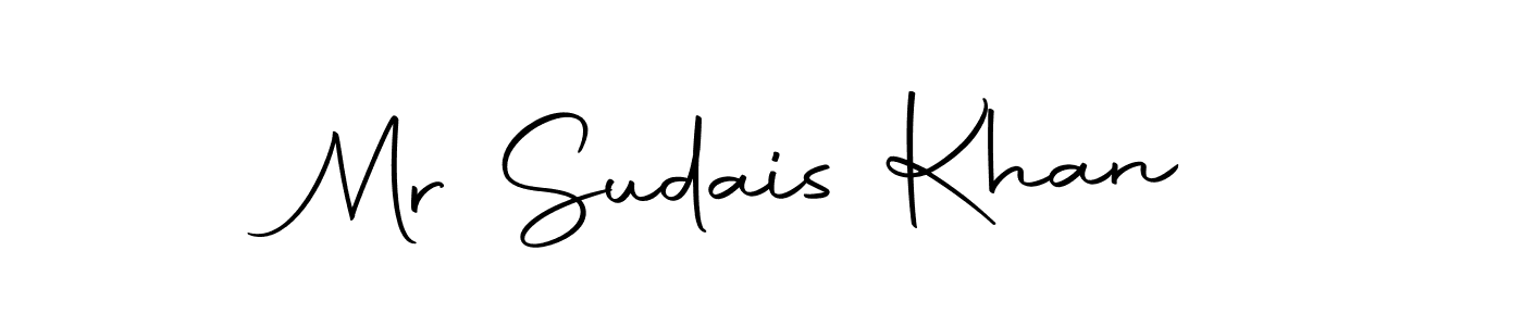 The best way (Autography-DOLnW) to make a short signature is to pick only two or three words in your name. The name Mr Sudais Khan include a total of six letters. For converting this name. Mr Sudais Khan signature style 10 images and pictures png