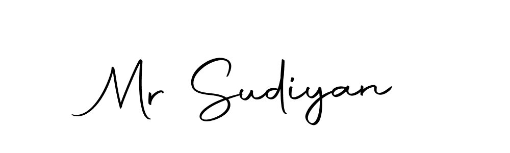 Make a beautiful signature design for name Mr Sudiyan. Use this online signature maker to create a handwritten signature for free. Mr Sudiyan signature style 10 images and pictures png