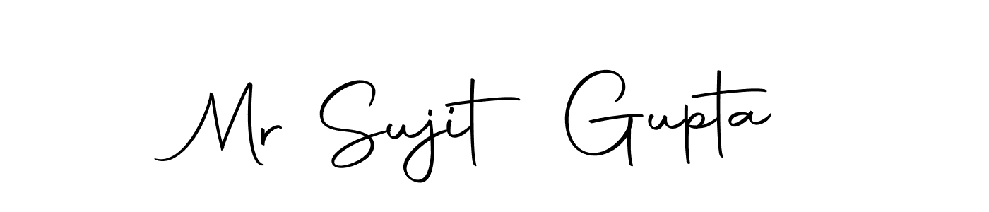 Design your own signature with our free online signature maker. With this signature software, you can create a handwritten (Autography-DOLnW) signature for name Mr Sujit Gupta. Mr Sujit Gupta signature style 10 images and pictures png