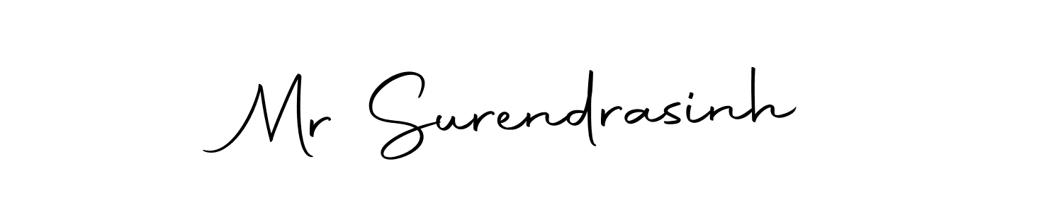 Also we have Mr Surendrasinh name is the best signature style. Create professional handwritten signature collection using Autography-DOLnW autograph style. Mr Surendrasinh signature style 10 images and pictures png