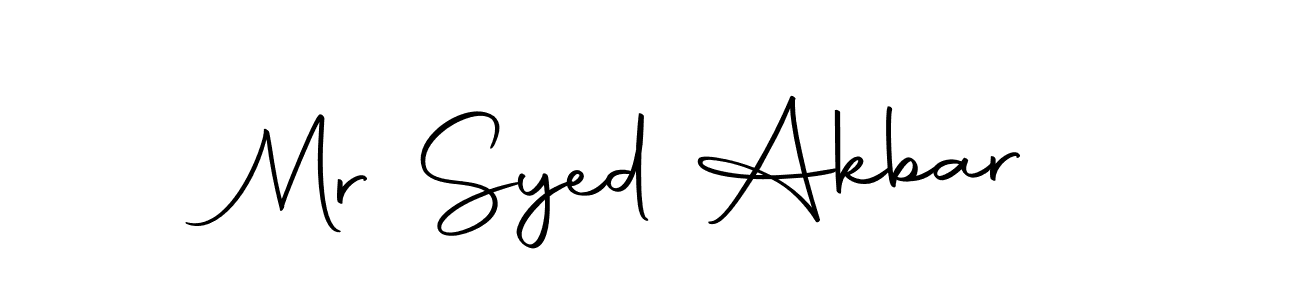 Also we have Mr Syed Akbar name is the best signature style. Create professional handwritten signature collection using Autography-DOLnW autograph style. Mr Syed Akbar signature style 10 images and pictures png