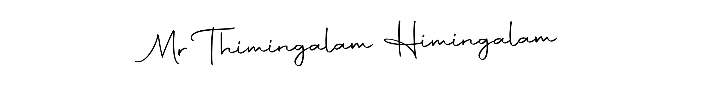 Autography-DOLnW is a professional signature style that is perfect for those who want to add a touch of class to their signature. It is also a great choice for those who want to make their signature more unique. Get Mr Thimingalam Himingalam name to fancy signature for free. Mr Thimingalam Himingalam signature style 10 images and pictures png