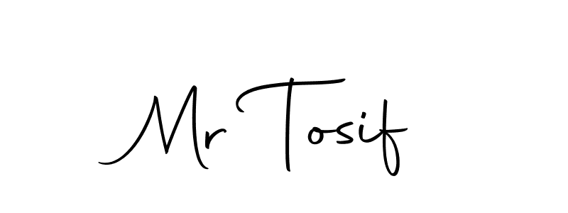 Mr Tosif stylish signature style. Best Handwritten Sign (Autography-DOLnW) for my name. Handwritten Signature Collection Ideas for my name Mr Tosif. Mr Tosif signature style 10 images and pictures png