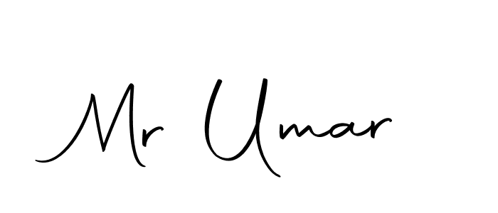 Make a beautiful signature design for name Mr Umar. With this signature (Autography-DOLnW) style, you can create a handwritten signature for free. Mr Umar signature style 10 images and pictures png